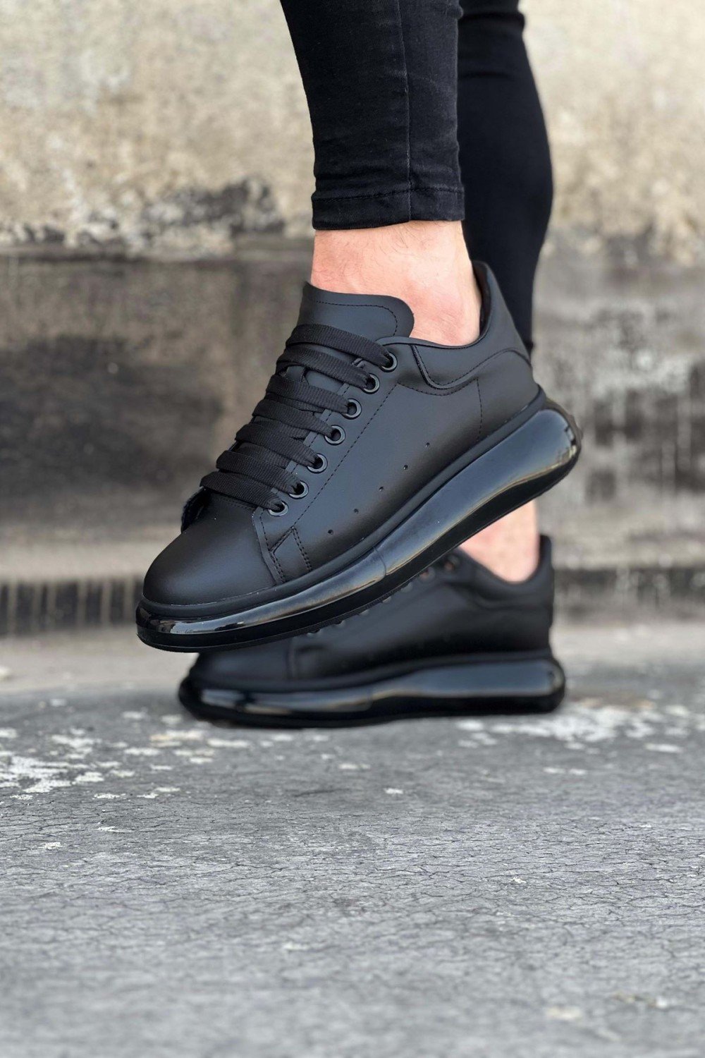 WG095 Kömür Erkek Casual Ayakkabı WG095 Kömür Erkek Casual Ayakkabı