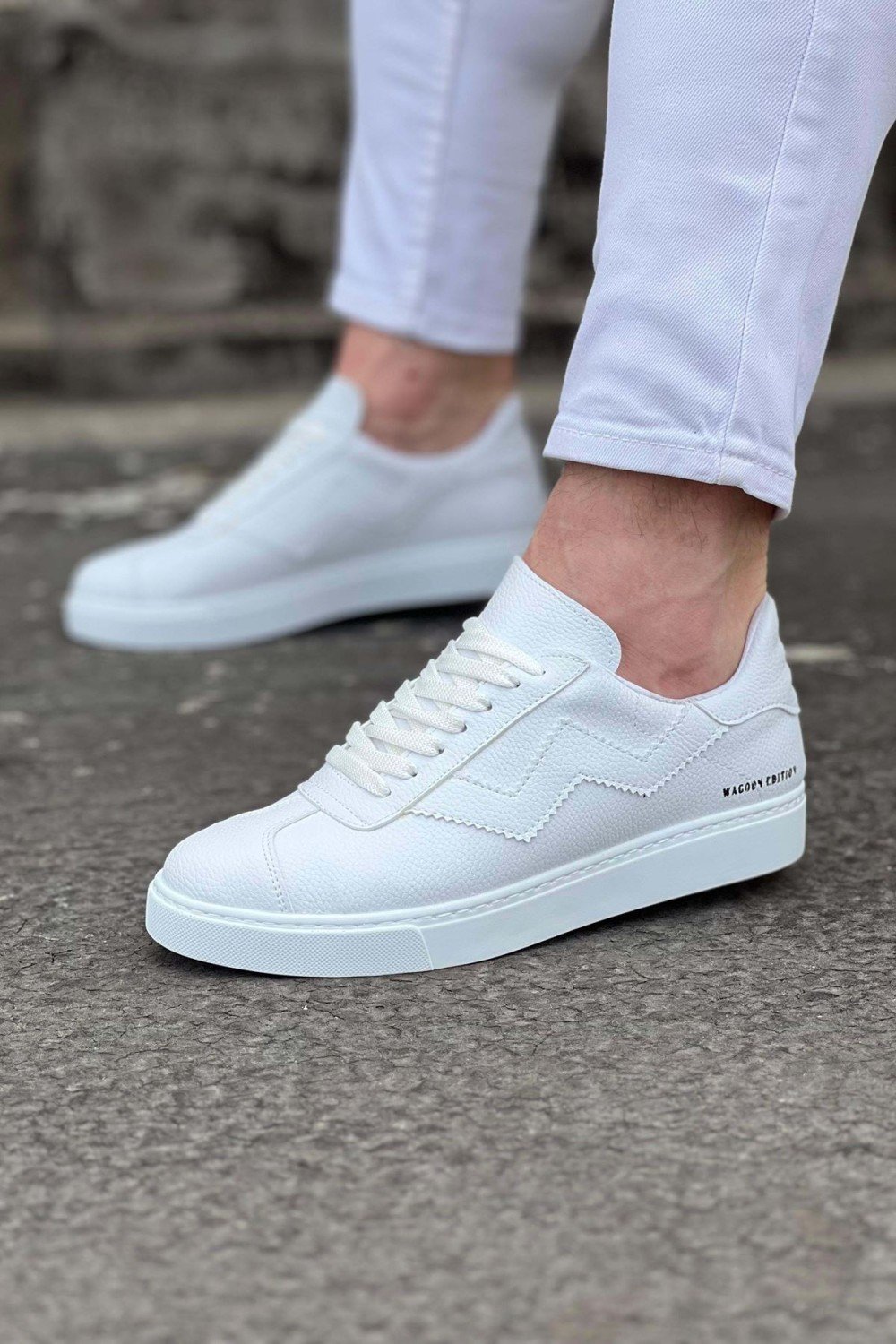 WG160 Beyaz Erkek Casual Ayakkabı WG160 Beyaz Erkek Casual Ayakkabı