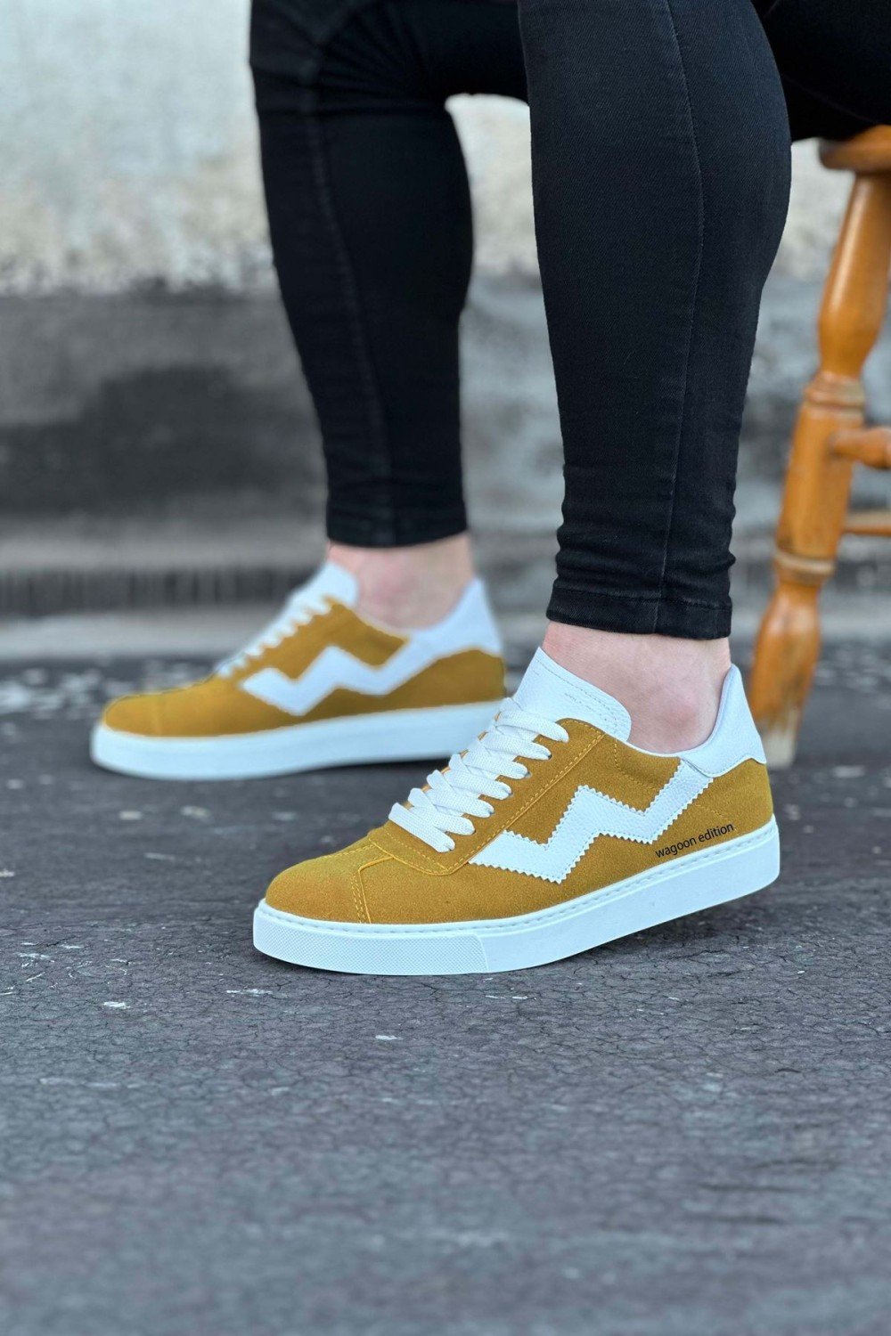 WG160 Sarı Erkek Casual Ayakkabı WG160 Sarı Erkek Casual Ayakkabı