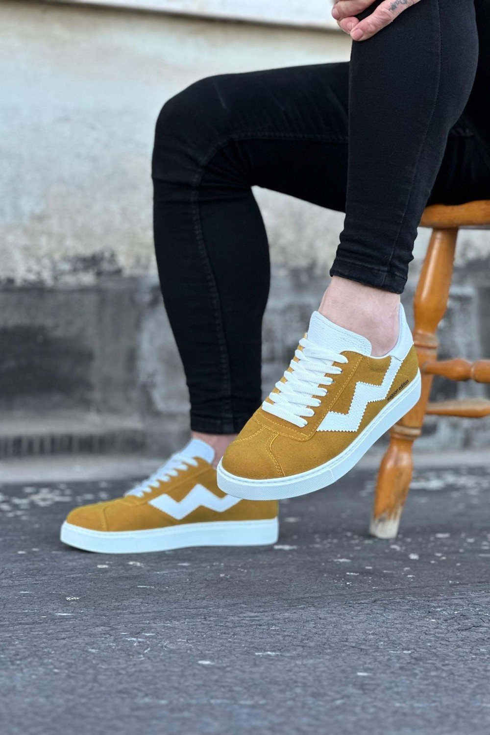 WG160 Sarı Erkek Casual Ayakkabı WG160 Sarı Erkek Casual Ayakkabı