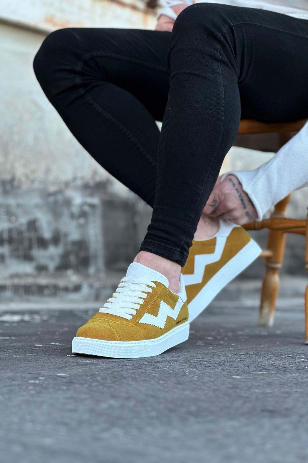 WG160 Sarı Erkek Casual Ayakkabı WG160 Sarı Erkek Casual Ayakkabı