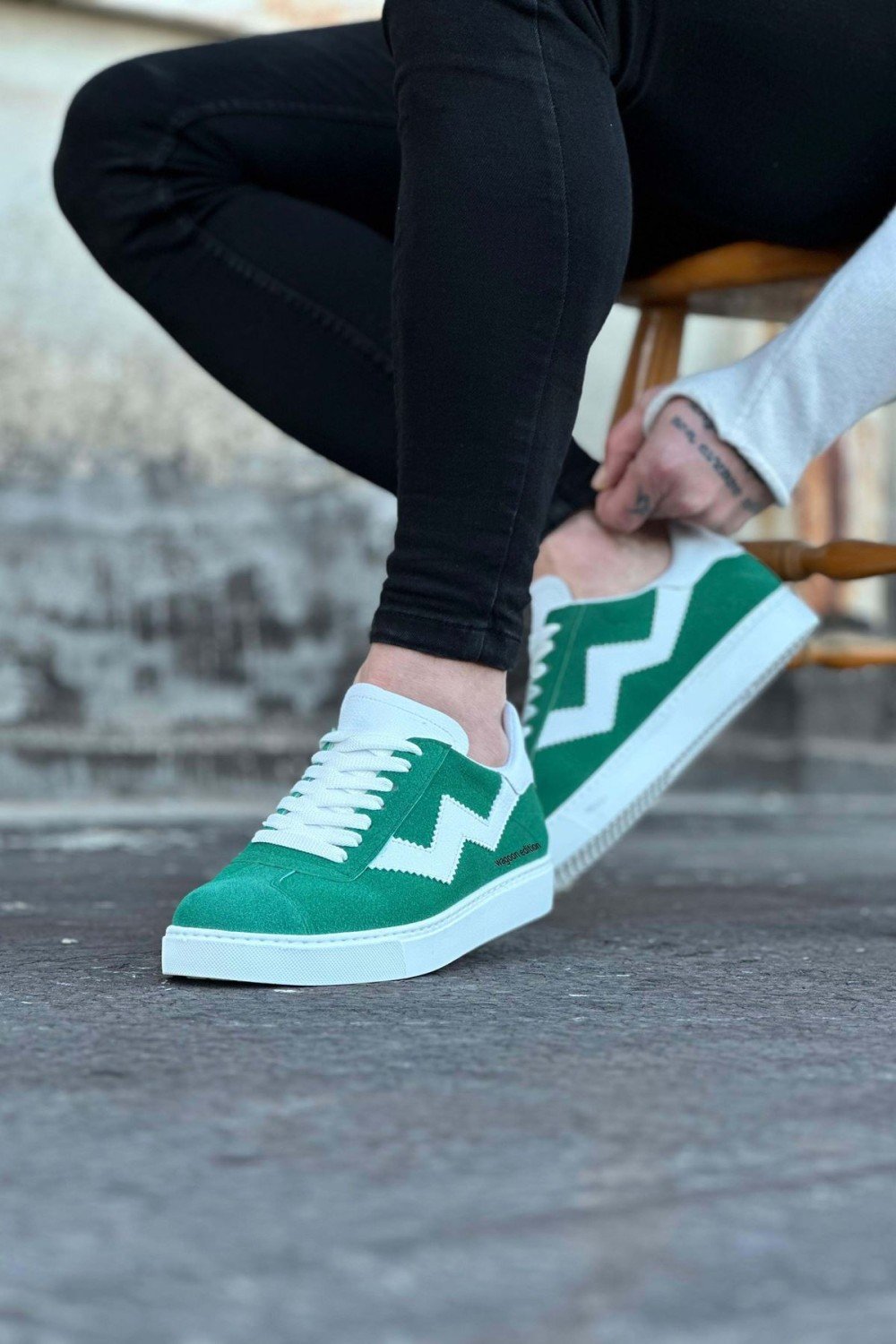 WG160 Yeşil Erkek Casual Ayakkabı WG160 Yeşil Erkek Casual Ayakkabı