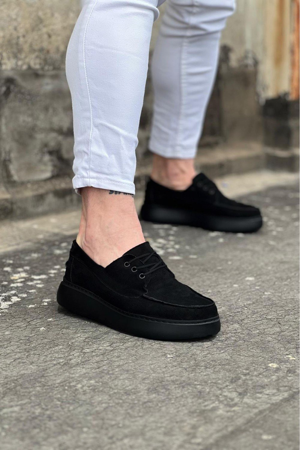 WG508 Kömür Süet Ortopedik Taban Erkek Casual Ayakkabı WG508 Kömür Süet Ortopedik Taban Erkek Casual Ayakkabı